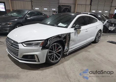 2018 Audi S5 3.0T Premium Plus из США, поврежденный, VIN WAUC4CF58JA066844